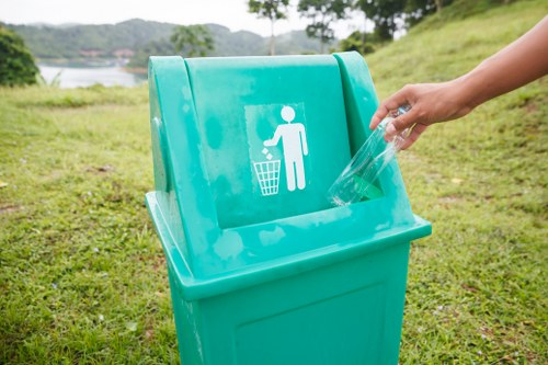 Sorted recyclable construction materials